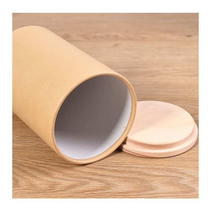 Schöne Kunst Papier Dosen Verpackung Wellpappe Zylinder Tube Verpackung