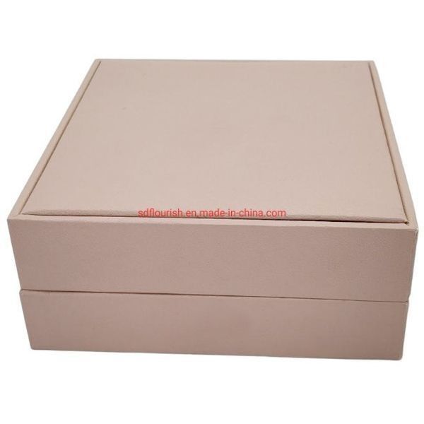 0.5 kg Custom Hot Stamping Logo Marinefarbe Starrkarton Schmuckstücke Packungskiste für umweltfreundliche Verpackung