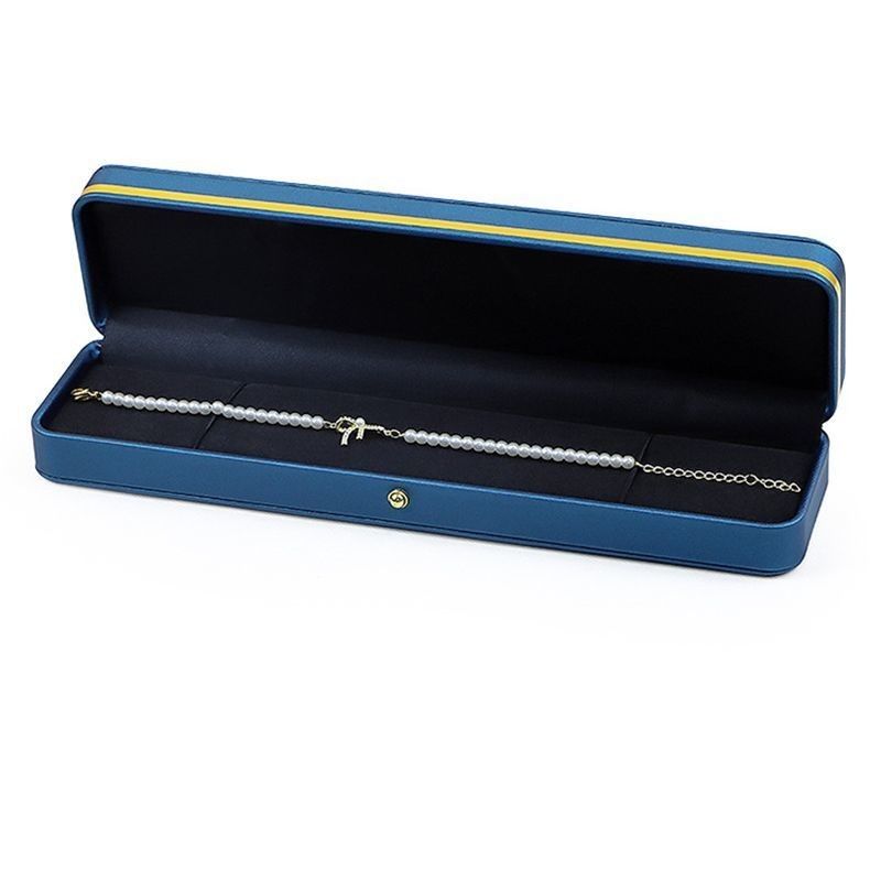 PU-Material Schmuck Verpackungskiste für Ringe Ohrringe Armbänder und Halsketten 0,300kg