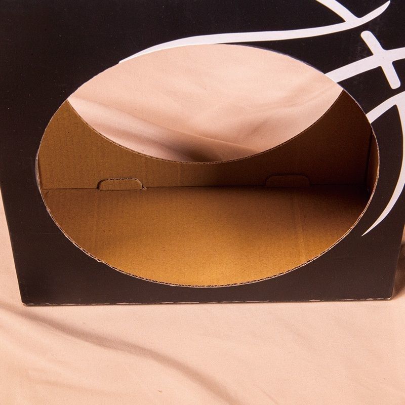 3 Ply E Flöte Starr gewölbtes Papier Anzeigekiste für Basketball Fußball maßgeschneidert
