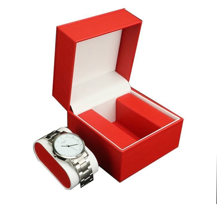 Wasserdichte PU-Lederuhrbox mit Schmuckschubladen