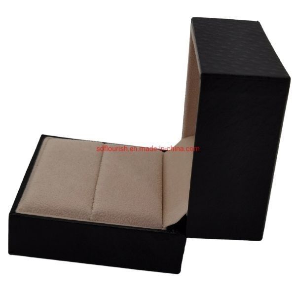 Hot Stamping Oberflächenbehandlung Elegante Graue Farbe Quadratförmige Armband Armband Geschenkverpackung Pink