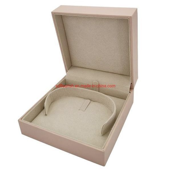 5000 Stück/Monat Leichtrosa Starker Karton Armband Schmuck Geschenkverpackungskiste für Papier/Karton