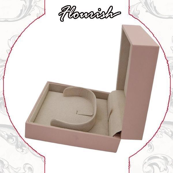 5000 Stück/Monat Leichtrosa Starker Karton Armband Schmuck Geschenkverpackungskiste für Papier/Karton