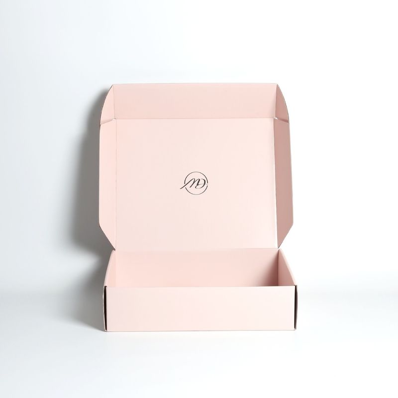 Custom Pink Kleidung Schmuck Kosmetik Make-up Lebensmittel Elektronische Klappkarton