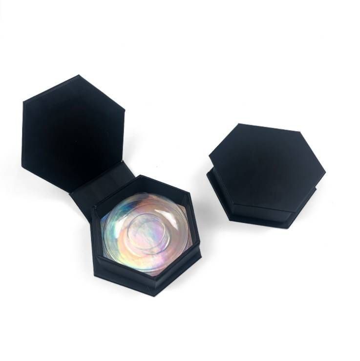 Custom Full Color Karton Lash Box mit Schubladen Offset Druck Oberfläche Handling