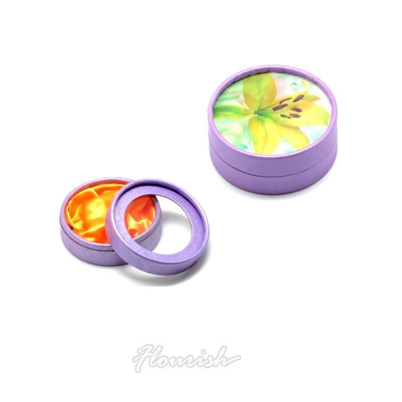 Kleine starre Karton-Party-Papier-Schmuckkisten Geschenkverpackungskiste mit Deckel und Basis