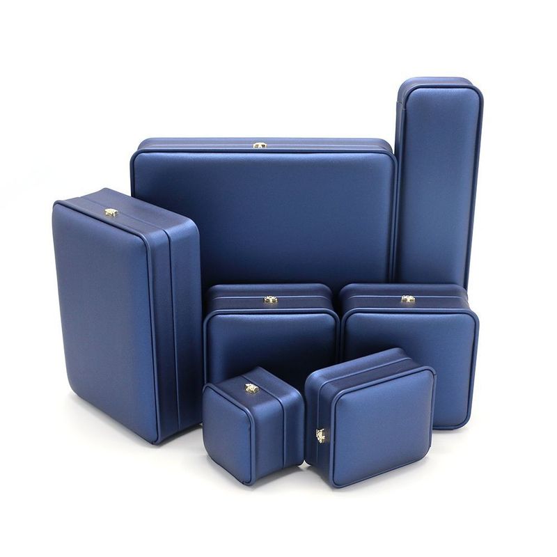 Echtes Quadratring Armband Uhr Geschenk Verpackung Schmuck Schmuck Set Verpackung Display Box mit EVA Schaumstoff Einsatz