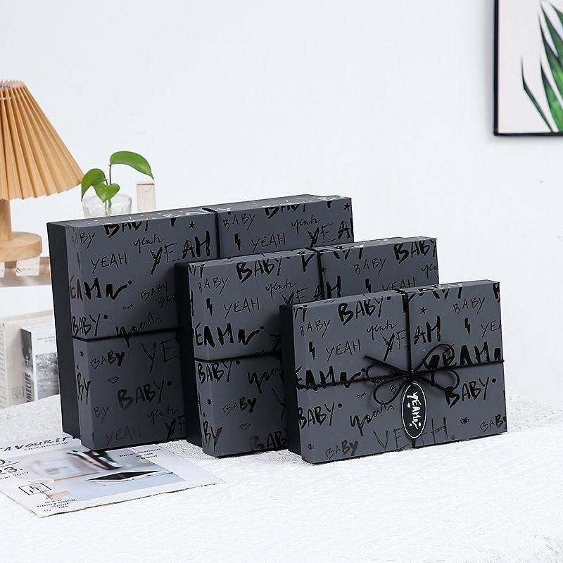 Starres Kartondeckel und Basisbox Verpackung Bekleidung Schuhschleife Herren Gürtel Geschenkbox