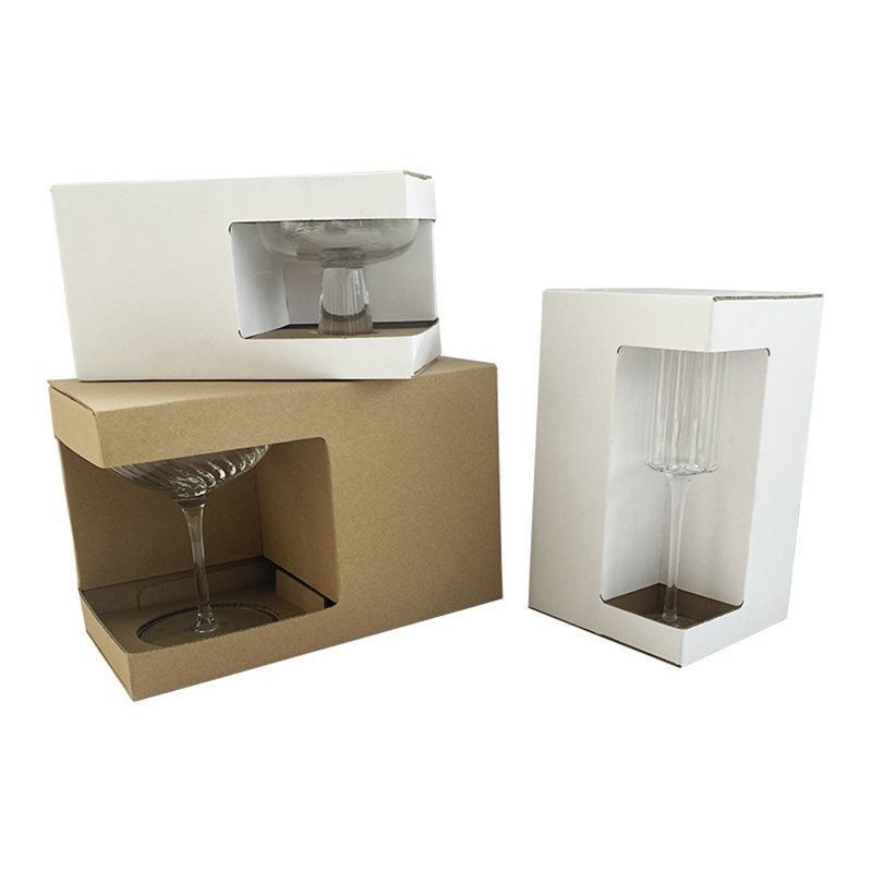 Kraftpapierverpackungskarton für Glas