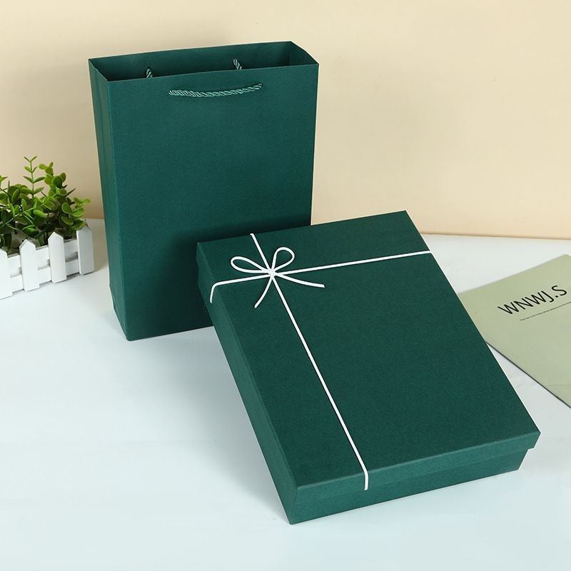 Schuhe und Bekleidung Geschenkboxen Verpackung Feste Farbe Starrkarton Deckel und Basis Box