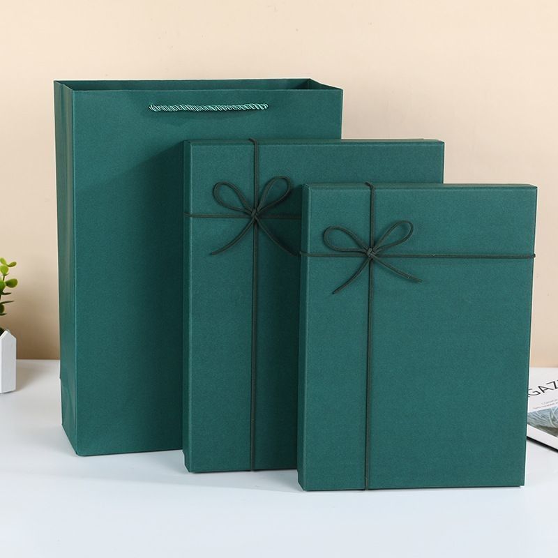Schuhe und Bekleidung Geschenkboxen Verpackung Feste Farbe Starrkarton Deckel und Basis Box