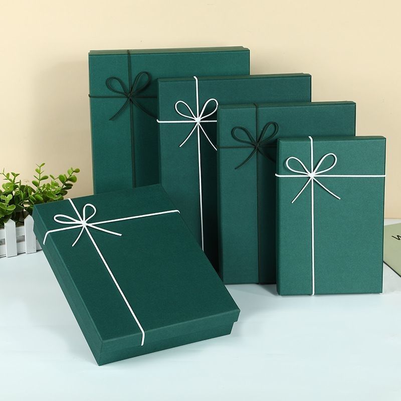Schuhe und Bekleidung Geschenkboxen Verpackung Feste Farbe Starrkarton Deckel und Basis Box