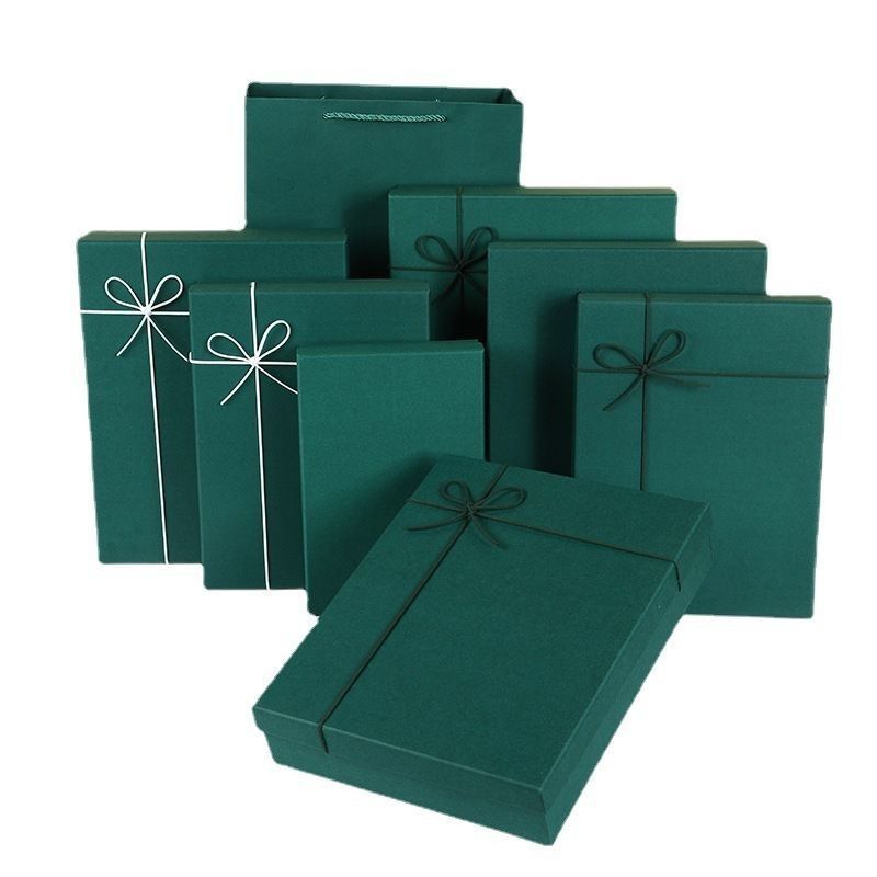 Schuhe und Bekleidung Geschenkboxen Verpackung Feste Farbe Starrkarton Deckel und Basis Box