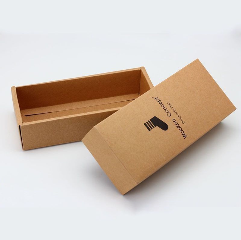 Umweltfreundliche Verpackungslösung Recyclingkraftpapierbox für Kosmetik Lippenstift Parfüm Socken Elektroapparate Kopfhörer Telefonkoffer