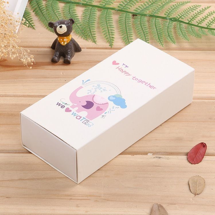 Umweltfreundliche Verpackungslösung Recyclingkraftpapierbox für Kosmetik Lippenstift Parfüm Socken Elektroapparate Kopfhörer Telefonkoffer