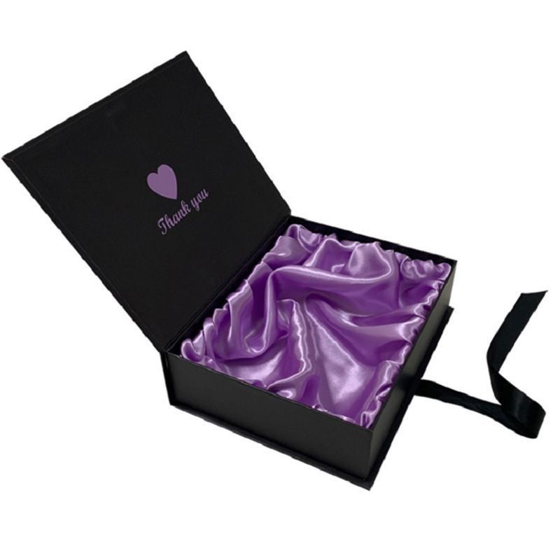 Zwischenklappbare Magnetgeschenkbox Verpackung für Tee Kaffee Perücke menschliche Haarverlängerung