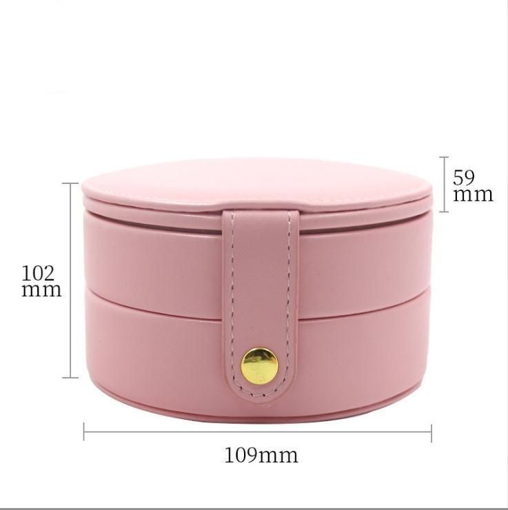 Runde Luxus-Schmuckschachteln 10,9*10,2*5,9cm Papierverpackungskiste