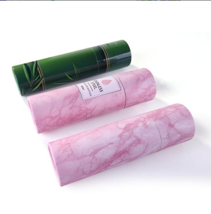 Runde Papierkannen Verpackung für kosmetische Parfümkerzen Schmuckpapierrohr Verpackungskiste