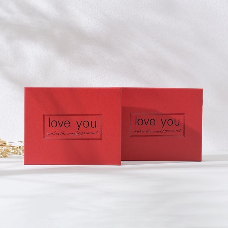 Himmel und Erde Deckel kundenspezifische rechteckige Lippenstift Parfüm Geschenkbox für kundenspezifische Hochzeitsvorteile