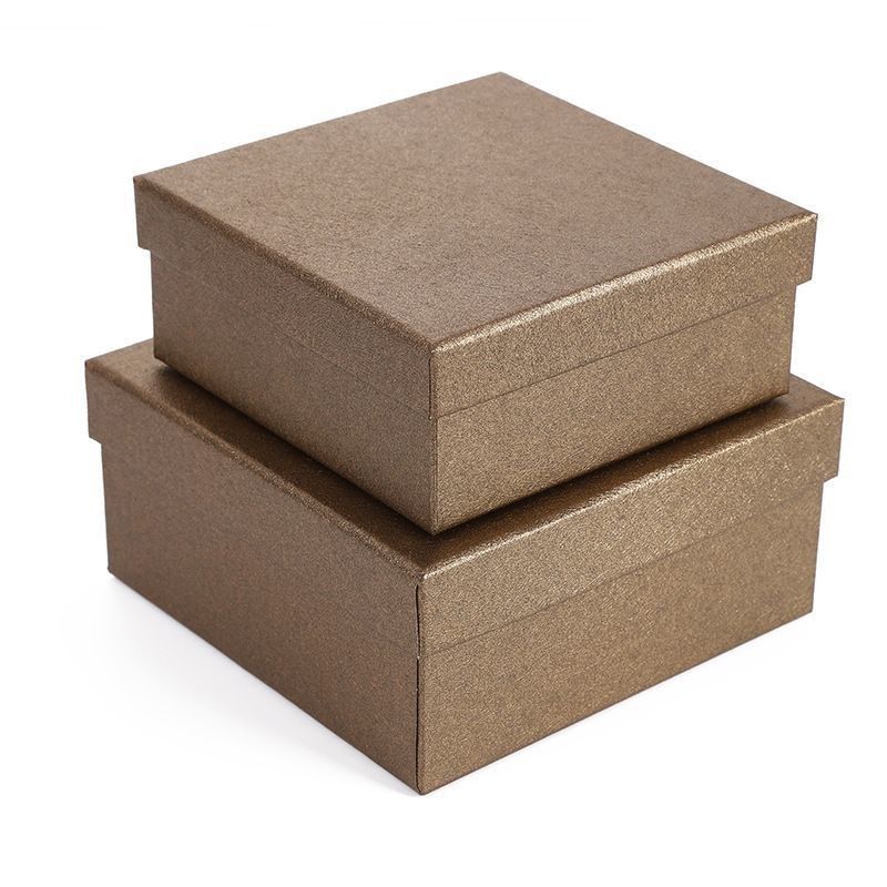 Kleine Geschenkboxen Quadrat Geschenkboxen mit Deckel für den Muttertag Abschluss Hochzeit