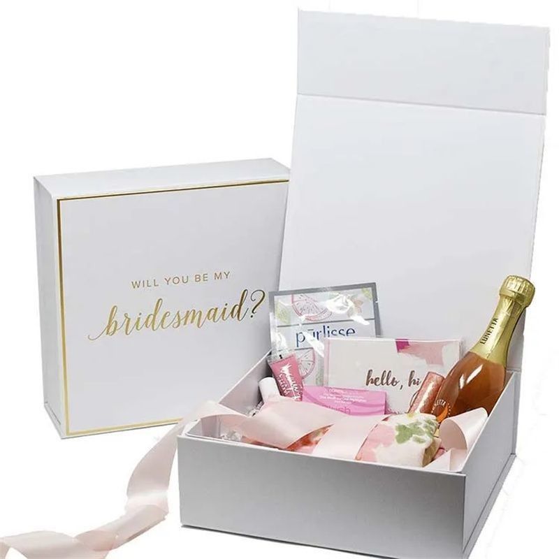 Magnetisch geschlossene Geschenkbox für den Muttertag