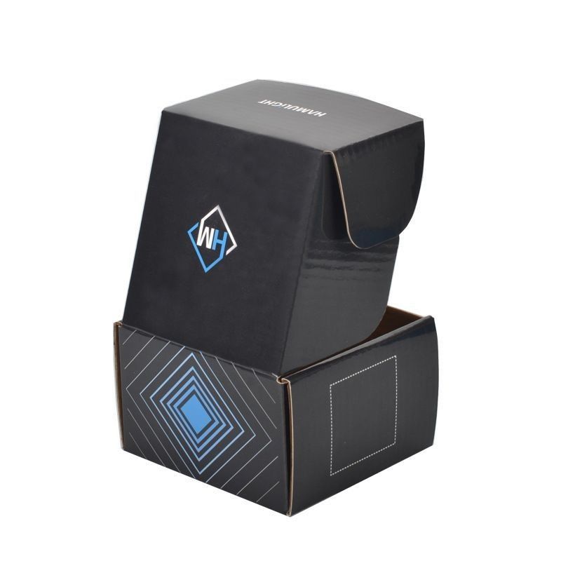 E-Commerce Business Faltbare Geschenkboxen Kartonkartonboxen Wellpappe