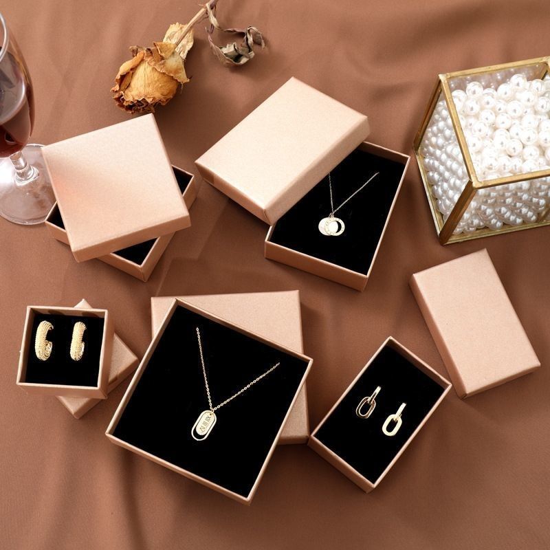 Kleingröße Luxus-Schmuck Geschenk-Box Papier-Speicher-Box kostenlose Proben-Display-Box