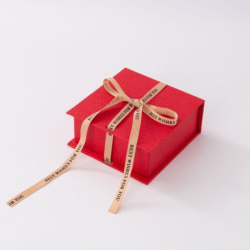 Buchart Papierkarton Verpackungskisten Luxuskarton Geschenkkarton mit Bandverschluss