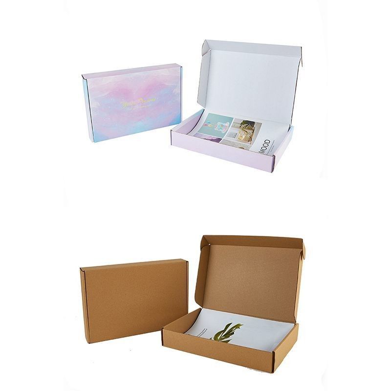 OEM Klappgeschenk-Box Papier Verpackung Mailer-Box Custom für Schuhe T-Shirts Kleid