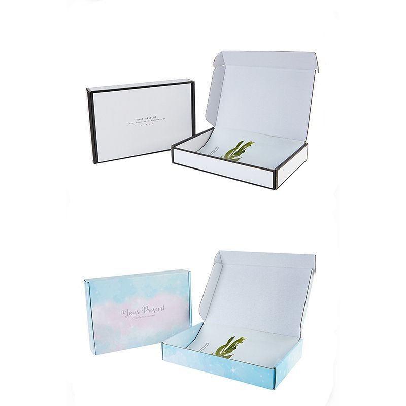 OEM Klappgeschenk-Box Papier Verpackung Mailer-Box Custom für Schuhe T-Shirts Kleid