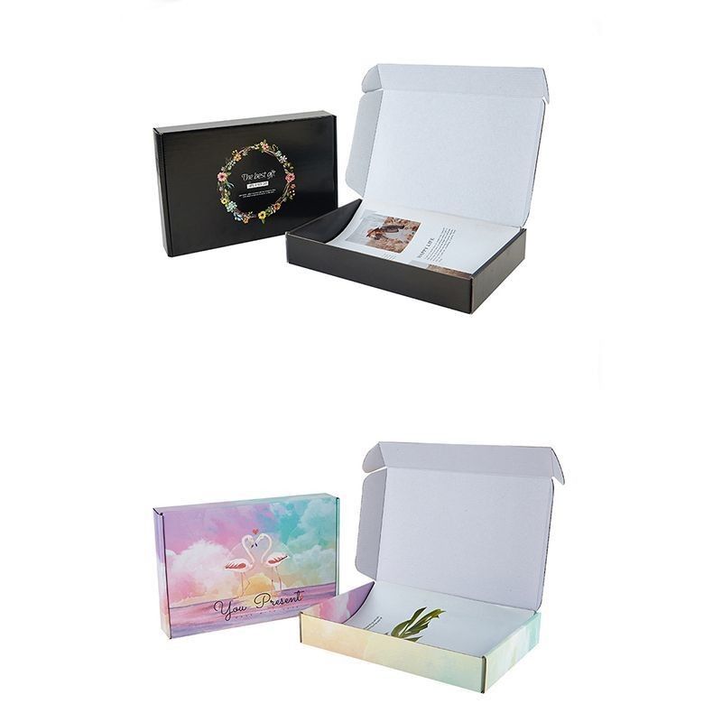 OEM Klappgeschenk-Box Papier Verpackung Mailer-Box Custom für Schuhe T-Shirts Kleid