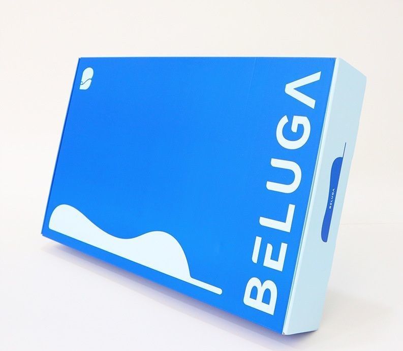 Custom Logo Klappfläche 3-Ply Wellpappe Kraftpapierbox für Haushalt Kissen Sport Fitness Organisation
