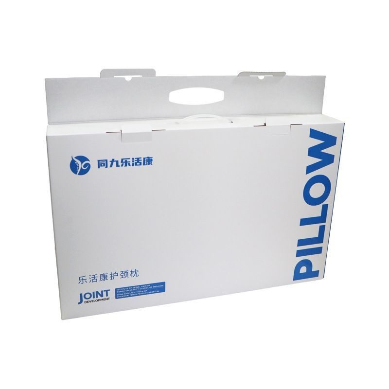 Custom Logo Klappfläche 3-Ply Wellpappe Kraftpapierbox für Haushalt Kissen Sport Fitness Organisation