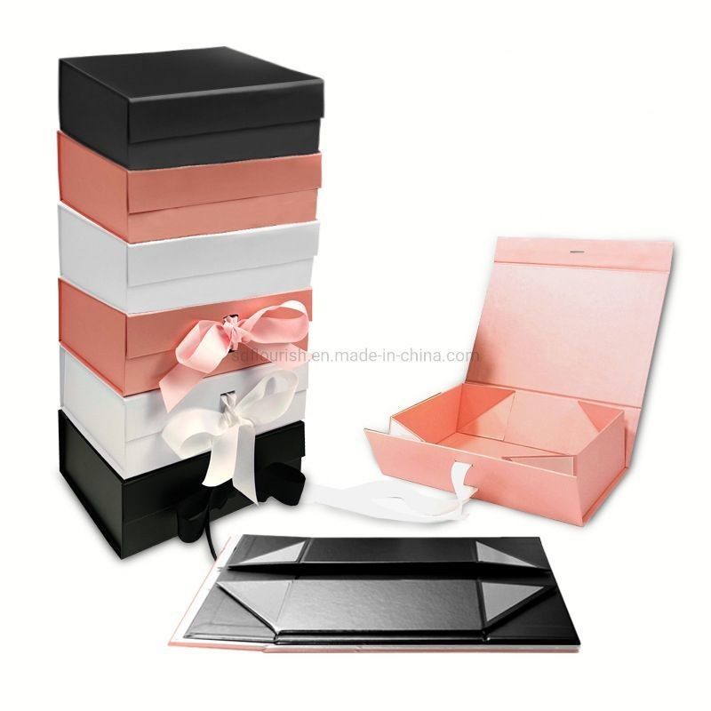 Magnetisch geschlossene Klappkartonverpackungskiste für Lebensmittel Haushaltselektronik Kosmetik Kuchen Schmuck und Geschenke
