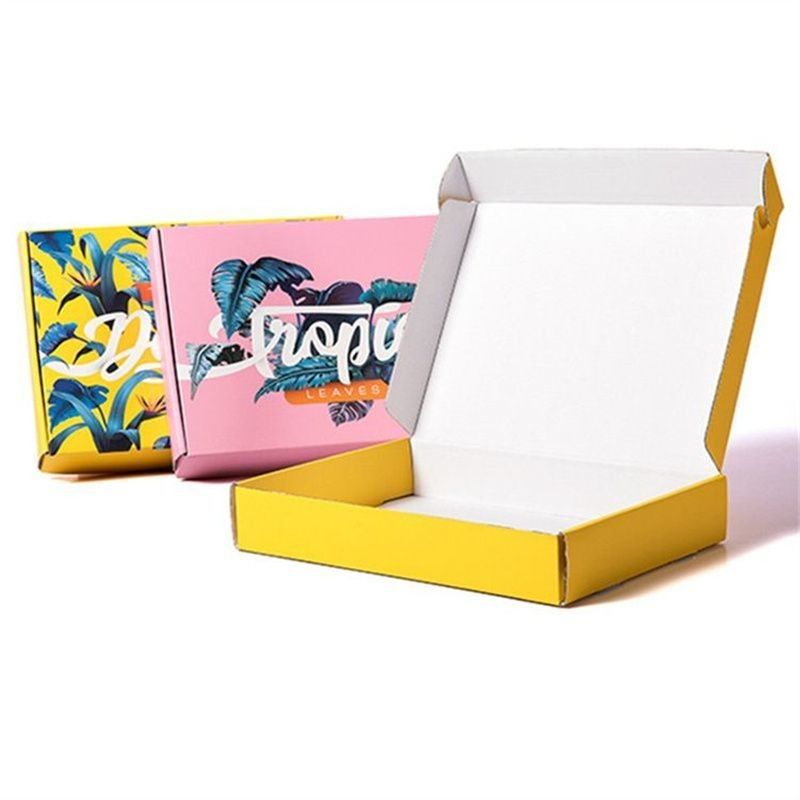 Gewalzte Kartonverpackung Geschenkbox Versandmailerboxen Custom Logo gedruckt