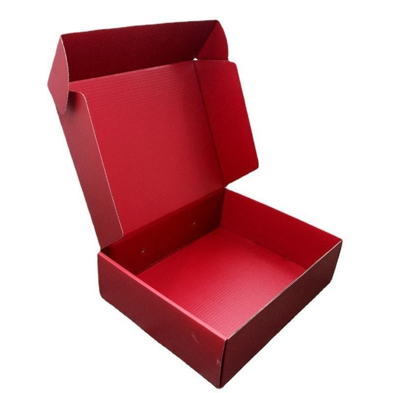 Recycelbares Wellpappe Kartonfach Ökofreundliche 3-Schichten Geschenkverpackungskiste