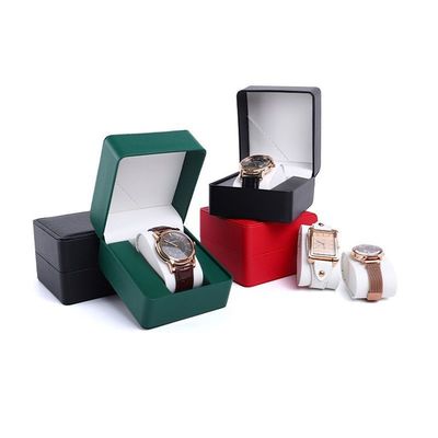 Customized PU Leder Material Papier Karton Uhr Geschenkverpackung Box für Anzeige und Lagerung