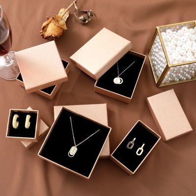 Kleingröße Luxus-Schmuck Geschenk-Box Papier-Speicher-Box kostenlose Proben-Display-Box