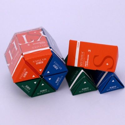 Warmstempeln kundenspezifische Geschenkbox Karton Papier Kosmetik Geschenkbox Verpackung